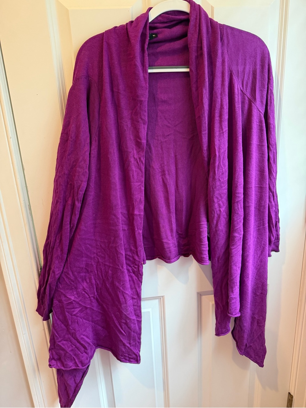 Silk/Cotton/Cashmere Open-Front Women's Cardigan